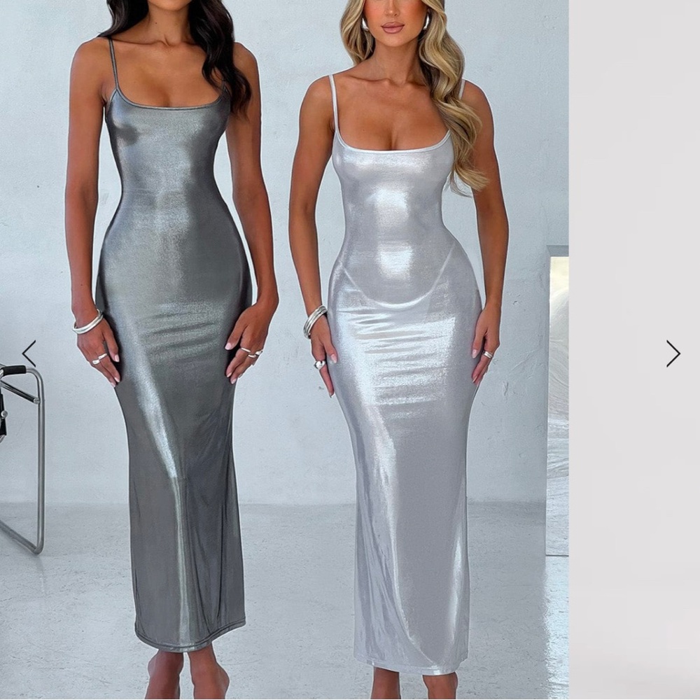 Gunmetal dress
